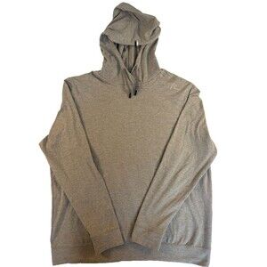 Rhoback Hesi Performance Hoodie Mens Large Pullover Postgame Grey Athletic